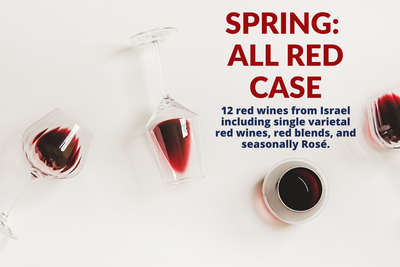 Israeli Good Wine Subscription - Case (12 Bottles) All Red
